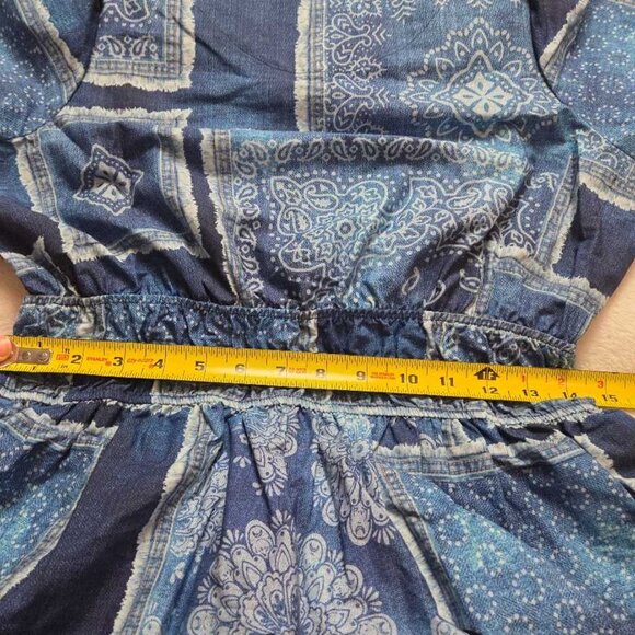 NWOT M By Anthropologie The Somerset maxi dress in Denim Light - Picture 11 of 12